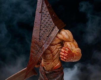 Pyramid Head Figure | Horror Statue | Silent Hill 2 | High Quality 14K Resin | Pyramid Head
