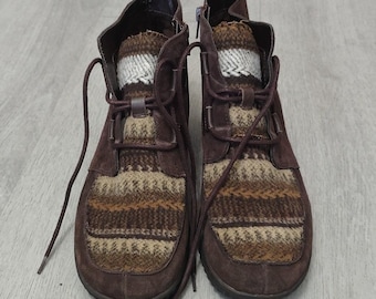 AEROSOLES Brown Ankle Boots