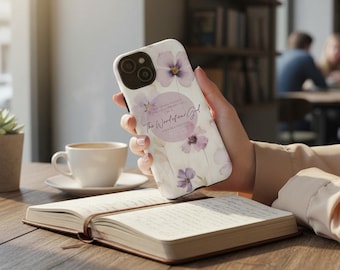 Isaiah 40:8 Flower Bible Verse Tough Cases, Christian Gift, Religious Scripture