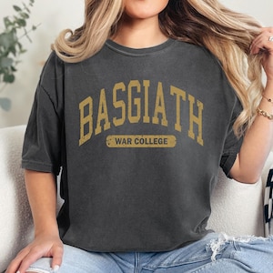 Fourth Wing Shirt, Basgiath War College Shirt, Fourth Wing Dragon Rider, Fantasy reader, Bookish Merch, Rebecca