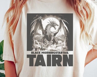 Tairn Dragon Shirt, Fourth Wing Shirt, Basgiath Shirt, Violet Shirt, Basgiath War College, Xaden Riorson Riders Quadrant Rebecca Yarros Tee