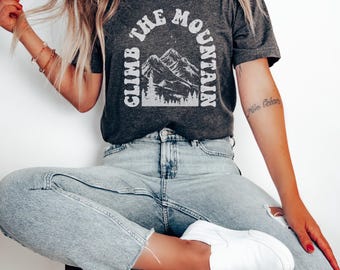 Climb the Mountain ACOTAR ACOSF Jersey Short Sleeve Tee