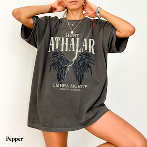 Umbra Mortis Hunt Athalar  t-shirt, Bryce Danika Ruhn Danaan Rhysand, Sarah J Maas, SJM merch, Crescent City tshirt, Ruhn Danaan, Book Lover