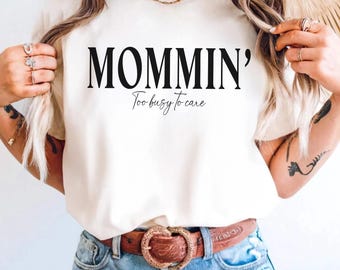 Comfort Colors Retro Mama Shirt Mothers Day Gift From Daughter for Mom Mama Tshirt For Birthday For Her Baby Shower Christmas Mommin Shirt
