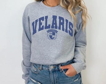 ACOTAR Velaris Sweater Sarah J Maas Sweatshirt, Feyre Archeron, Rhysand High Lord, Night Court Sweater, sjm shirt