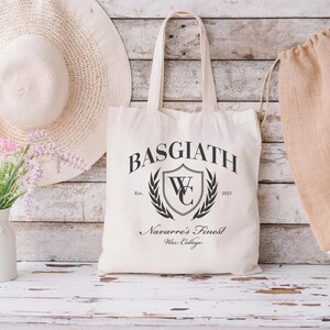 Borsa Tote Ispirata A Basgiath War College - Impermeabile, In Poliestere, Per Libri E Oggetti Quotidiani - 3
