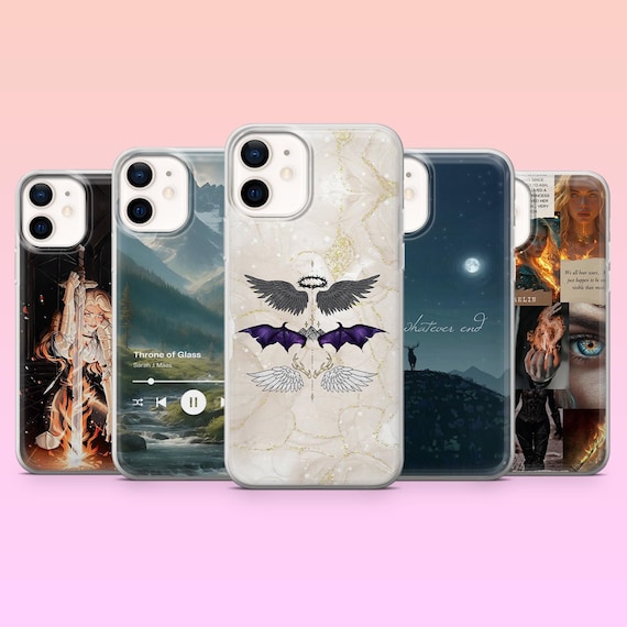 Throne of Glass Phone Case ToG Fantasy Book Cover for iPhone 17Pro, 16e,  15, 14, 13, 12, Samsung S25, S24, S23, S22, A16, A56, Pixel 10, 9A