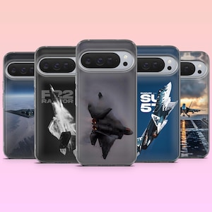 Stridsflygplansskal US Airforce för Google Pixel 10, 10Pro, 10Pro XL, 9, 9Pro, 9A, 8, 7, 6A, Samsung S25, S24, A56, A16, iPhone 17