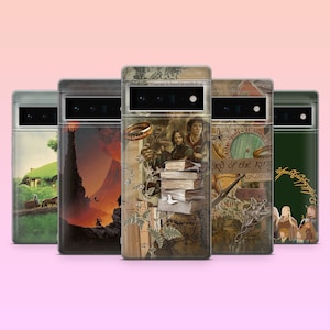 Herr der Ringe Bookish Cover für Google Pixel 9, 9Pro, 8A, 7Pro, 7, 6A, Samsung Galaxy S25, S24, S23, A25, A16, iPhone 16