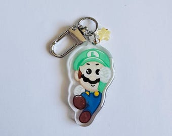 Luigi From The Mario Brothers Keychain