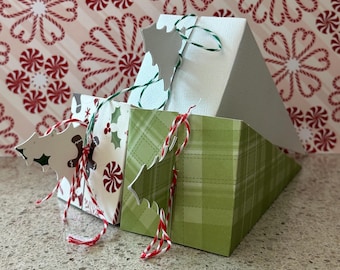 Christmas Tree Gift Box SVG File