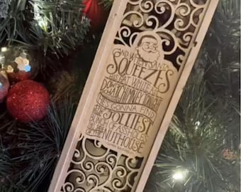 Christmas Vacation Themed Wine gift box