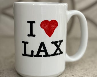 I Love LAX Mug