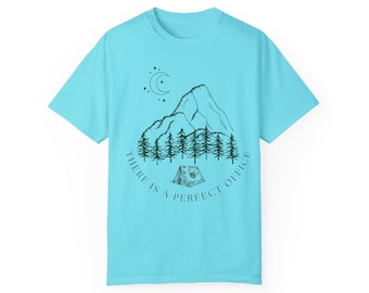 Campsite Vibes Unisex T-shirt, Camping Graphic Tee, Nature Lover Gift, Outdoorsy Shirt, Adventure Apparel