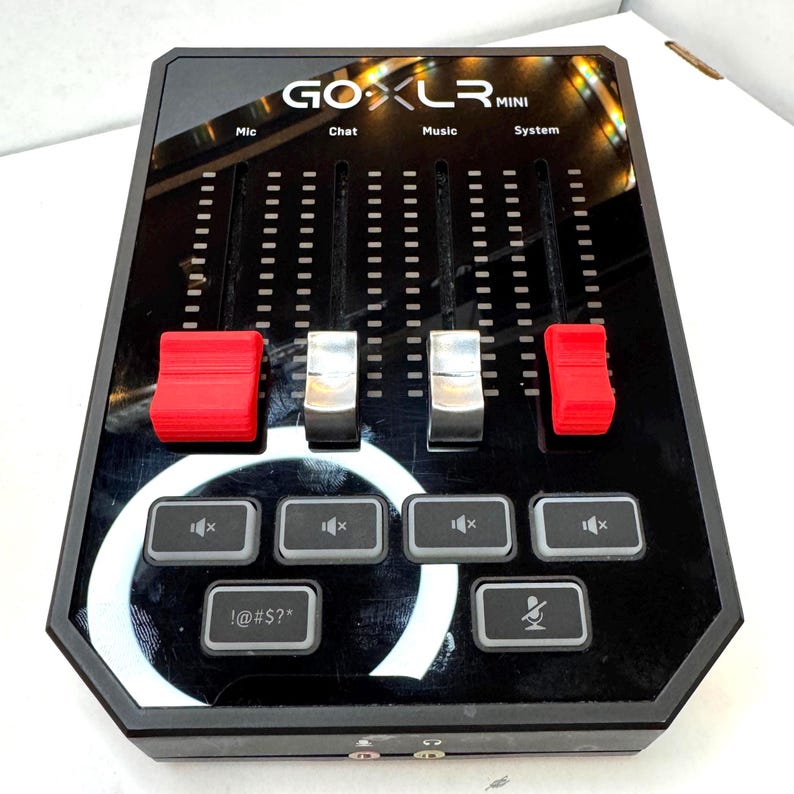Goxlr Mini Fader Caps – Custom 3D Printed, Standard or Wide - Etsy