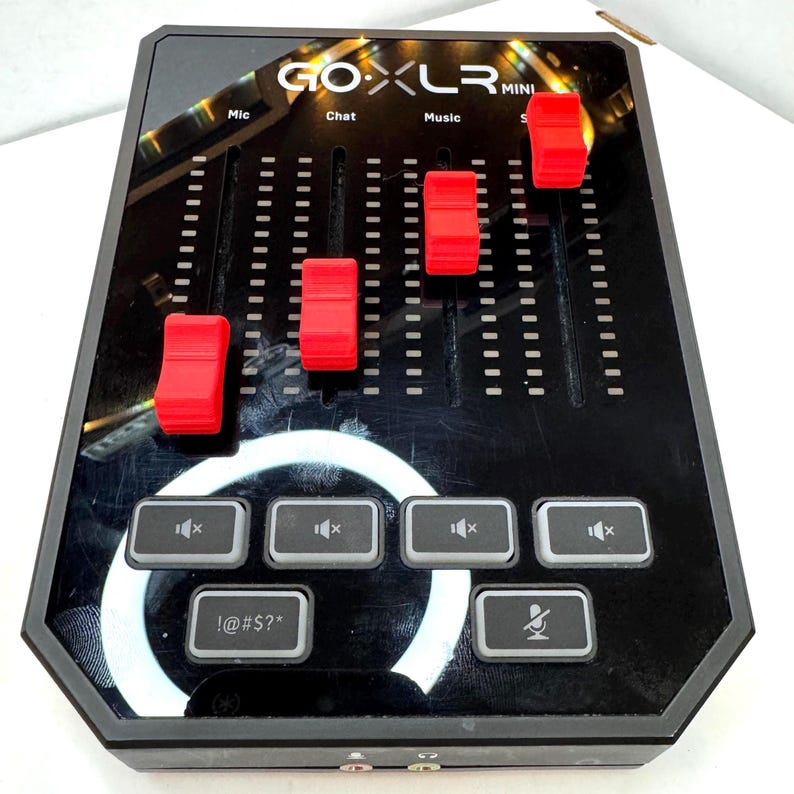 Goxlr Mini Fader Caps – Custom 3D Printed, Standard or Wide - Etsy
