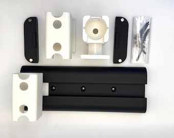 Dyson Vacuum Attachment Wall Mount | Adjustable Tool Holder Rail | 6 Tool Slot