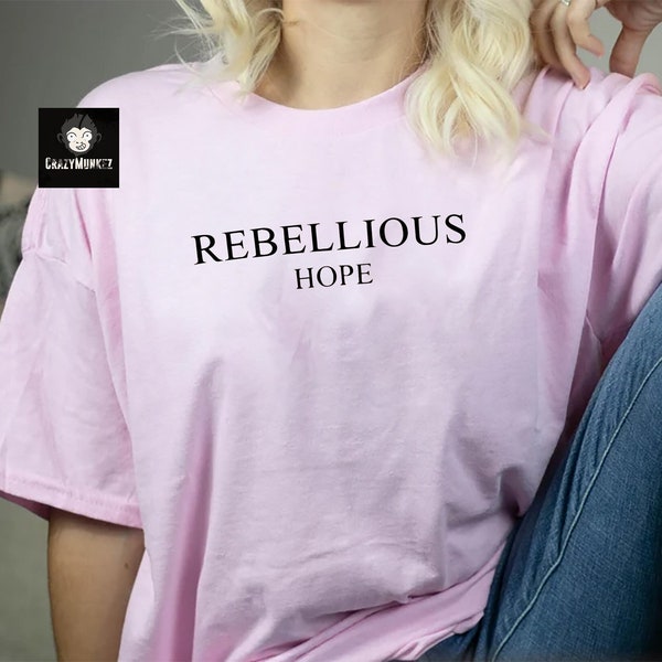 Rebellious Hope shirt , Deborah James T-shirt, Dame deborah james, bowelbabe t shirt.
