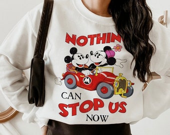 Vintage Nichts kann uns jetzt stoppen Micky & Minnies Runaway Eisenbahn Shirt