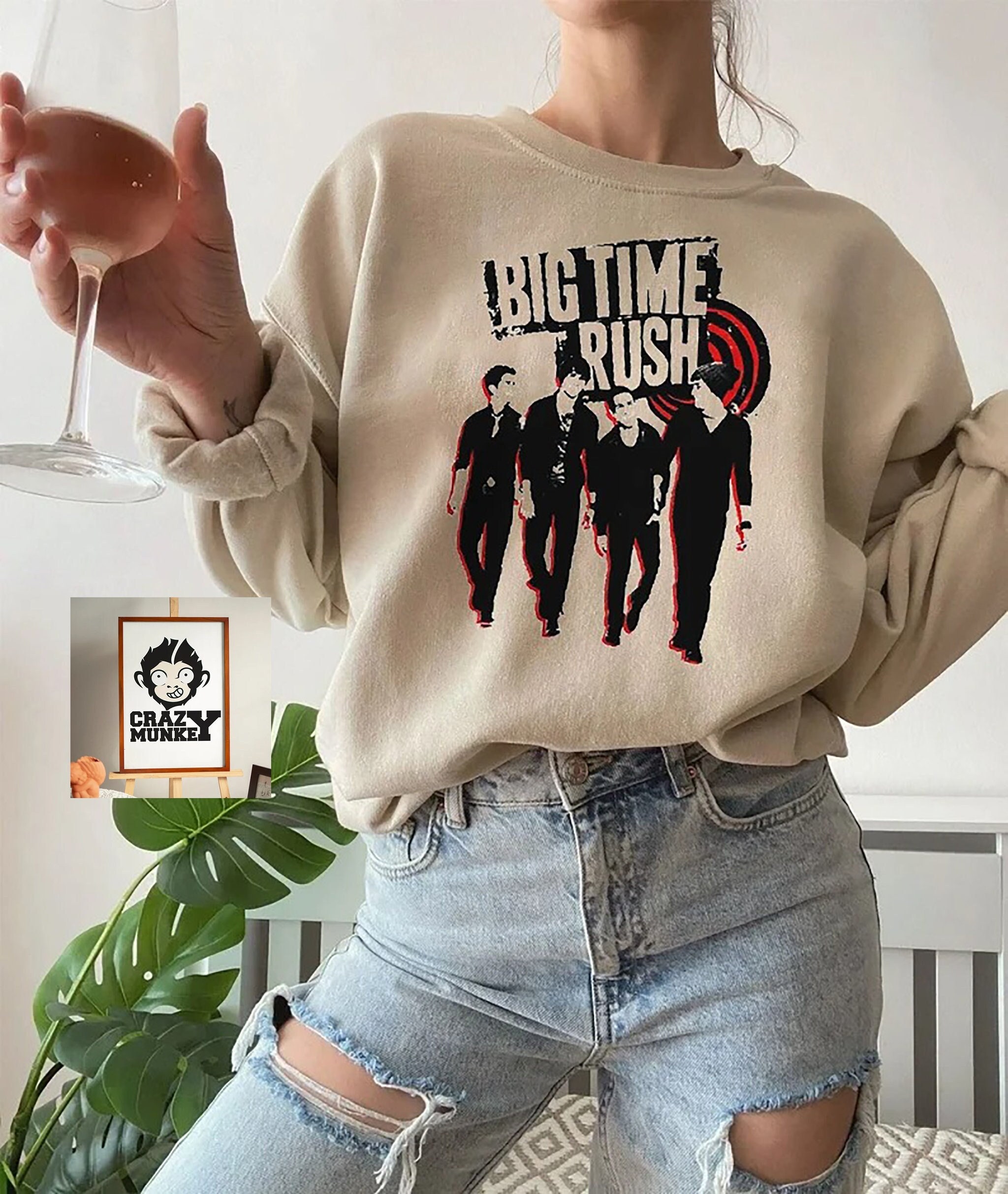 big time rush heavy metal shirt