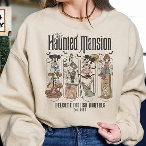 Spooky Haunted Mansion Shirt, Halloween Party Tee, Cute Ghost Friends Shirt, Group Costume Shirt
