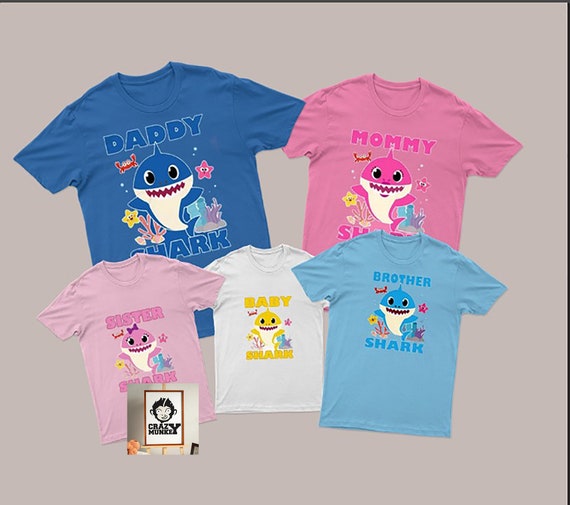 Custom baby shark shirts 2025