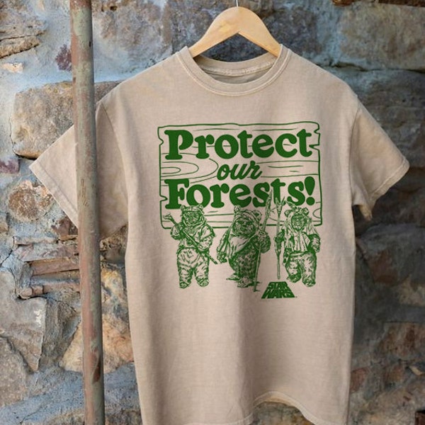 Ewoks Protect Our Forests Camp T-shirt, Birthday Gift Adult Kid Hoodie Sweatshirt, Ewoks Protect Our Forests Camp Sweatshirt