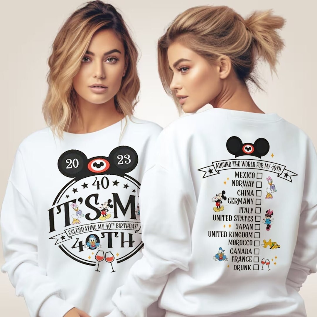 Epcot Drink Around the World Custom Birthday Shirt , Personalized Epcot