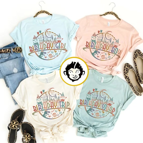 Personalized Universal Studios birthday shirt, Birthday girl/boy squad Family group shirt, Universal trip Family adventure shirt
