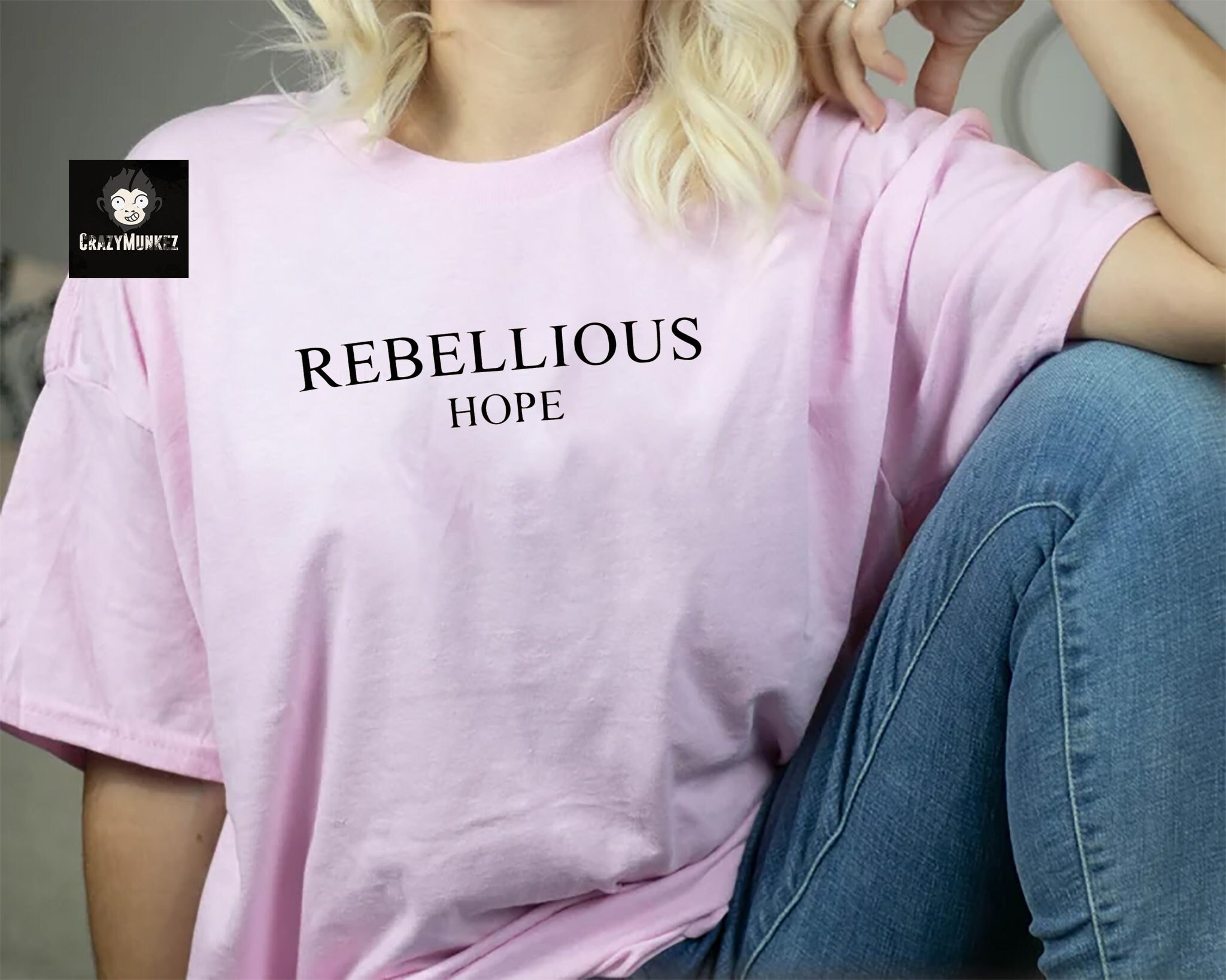 Rebellious Hope Shirt Deborah James T-shirt Dame Deborah - Etsy
