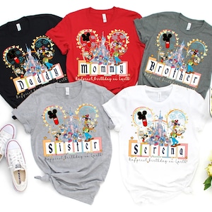 Personalized Disney Birthday Shirt, Disney Birthday Girl/Boy shirts, Disney Birthday Squad Shirt, Mickey Birthday, Minnie Bday