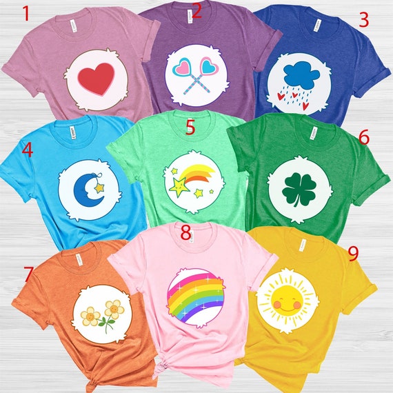 Care Bears Birthday Shirt 2T / Long Sleeve