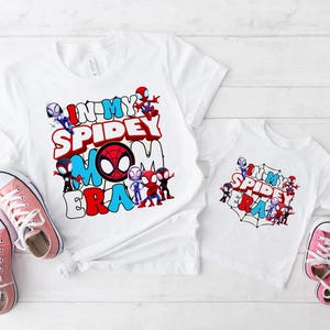 Super Mom Era Shirt, lustiges Spidey Mom T-Shirt, Muttertagsgeschenk, süßes Mom Tee