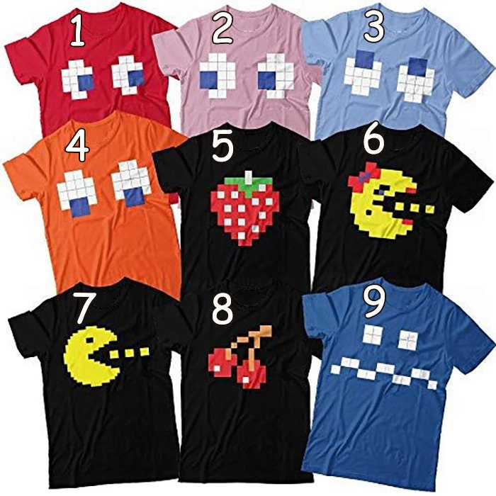 Discover Pac-Man Halloween Family Costume - Fun Pac-Man Shirts for Everyone