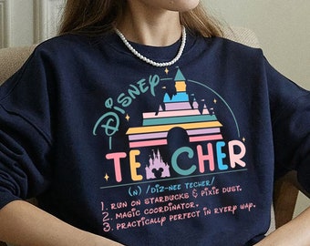 Teacher Definition Shirt, Teach Love Inspire Shirt, Disney Teacher Shirt, Disneyland Teacher Definition Back To School Shirt