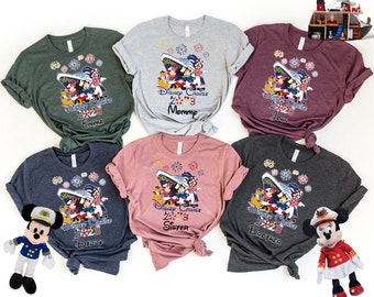 Disney Cruise Family Vacation  Shirt, Custom Disney Cruise Group Shirt, Custom Disney Pirate Family Matching Cruise Shirt