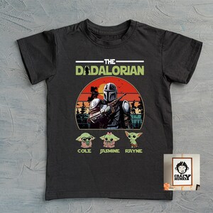 Customized The Dadalorian Shirt, The Dadalorian Father&#39;s Day Shirt