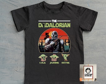 Customized The Dadalorian Shirt, The Dadalorian Father's Day Shirt