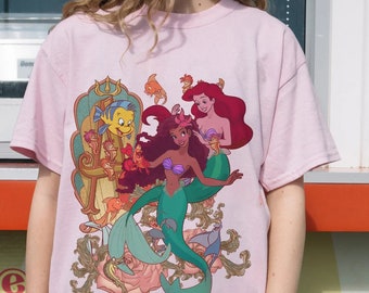 Little black mermaid shirt, Disney Little Mermaid shirt, Black Queen Shirt, Disney Ariel princess Shirt