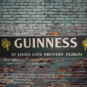 Wood Guinness Sign, Guinness Wood Sign, Guinness Sign, Man Cave Sign, Guinness, Irish Beer Sign