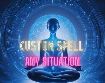 Personalized Custom Spell Casting: Tailored Ritual (+ Digital Report)