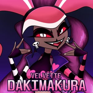 Velvette Dakimakura: Hazbin Hotel Body Pillowcase (160cm x 50cm) - MADE TO ORDER