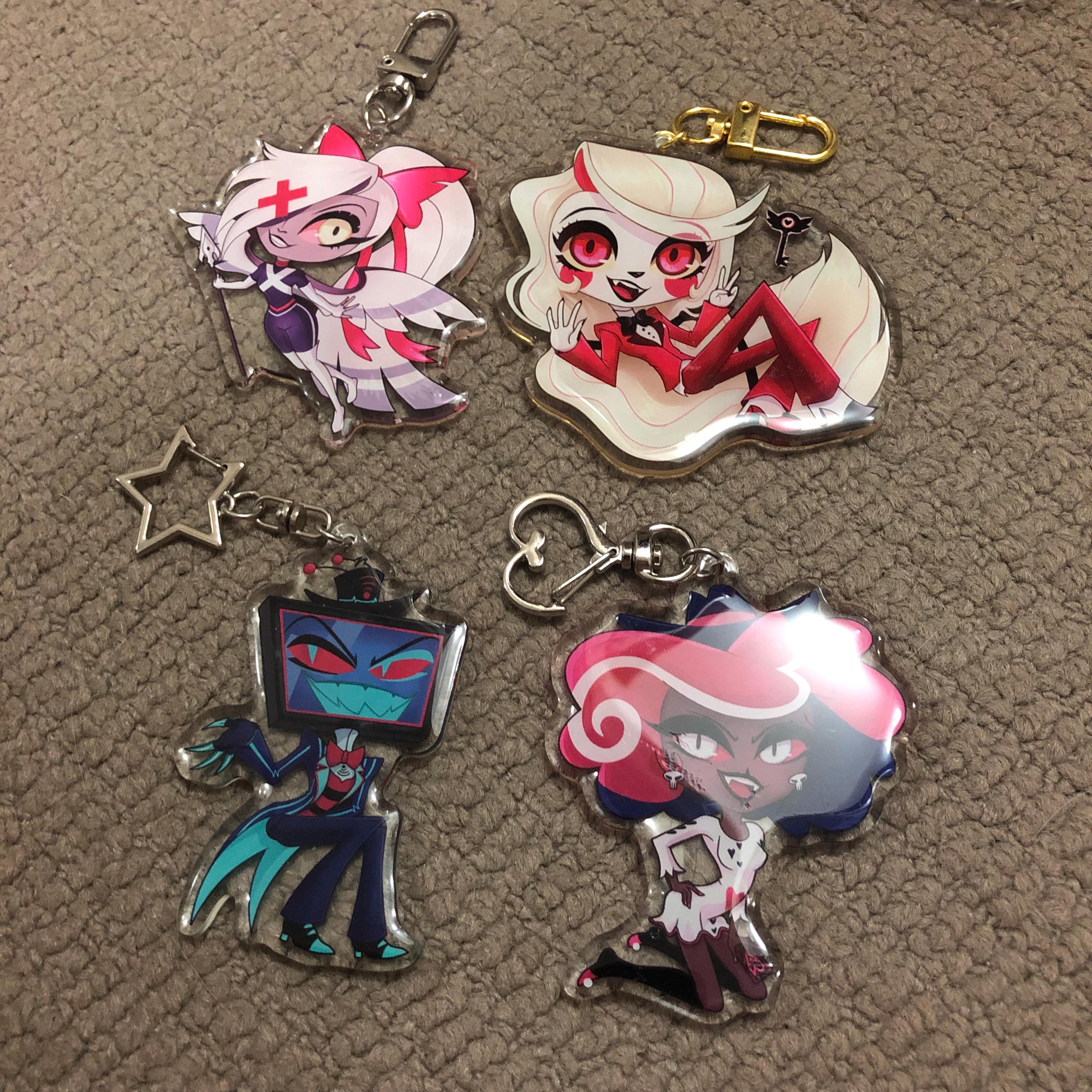 た*か様 Hazbin Hotel バレンタイン キーホルダーセット - メルカリ
