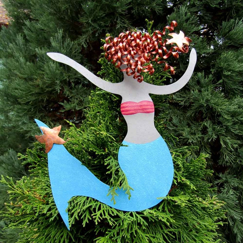 Mermaid Christmas Tree Topper 