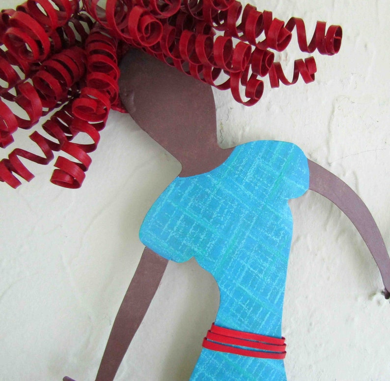 DANCE COUPLES Metal Wall Art Sculpture Dancing Duo Two Etsy