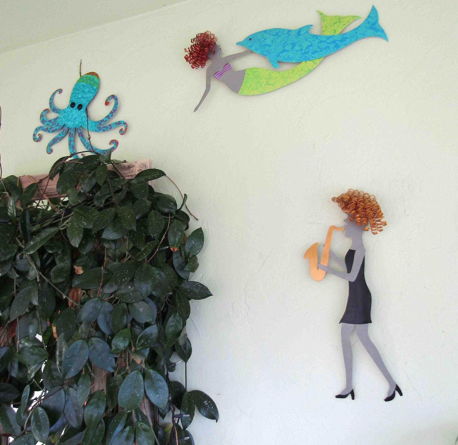 SAXOPHONE ART Metal Wall Sculpture Saxophone Wall Decor Music Etsy