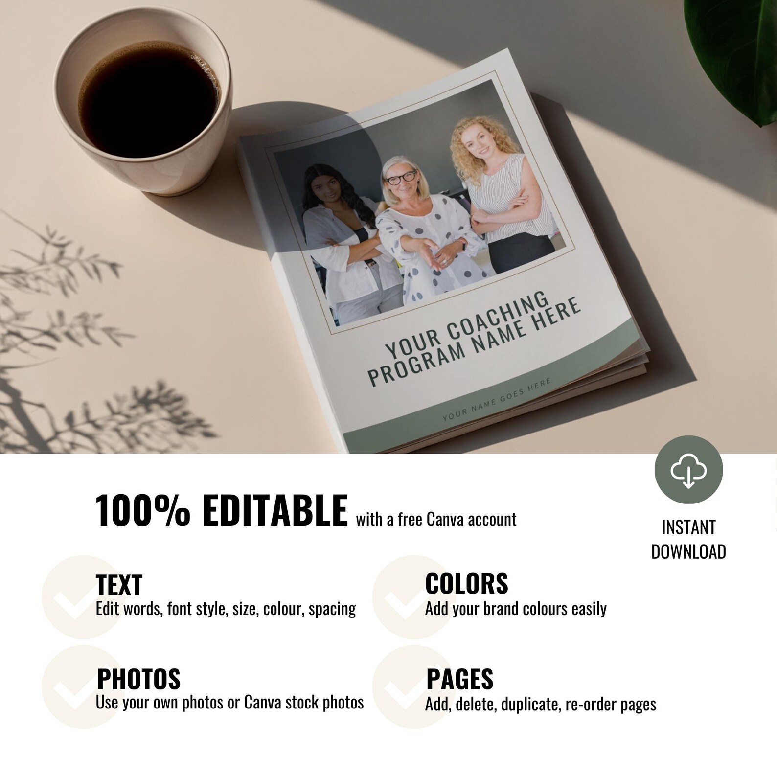 Services & Pricing Guide Client Brochure Template: Portfolio, Case ...