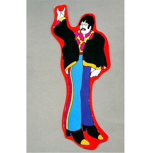 Original 1968 JOHN LENNON Yellow Submarine Bookmark Cutout