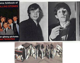 Original 1964 Rolling Stones PIXERAMA Foldout Photos