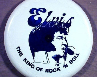 Origineel ELVIS PRESLEY Frisbee Las Vegas Premium uit de jaren 70